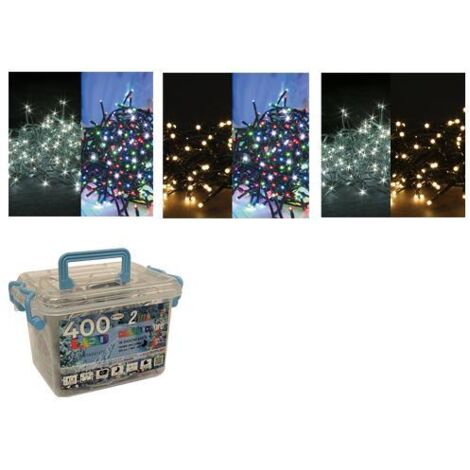 LUCI NATALE 400 LED 2IN1 BIAN-MULT-20555
