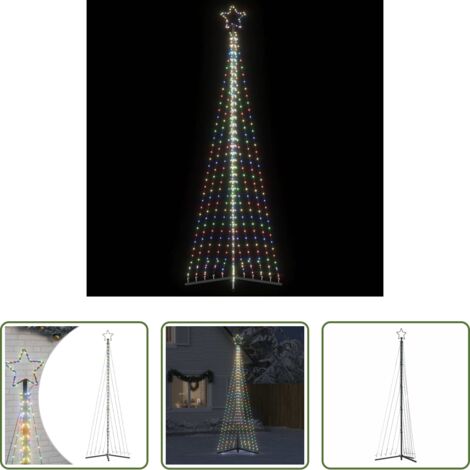 Luci natalizie -  Albero di Natale a LED 495 LED Colorati 300,5 cm