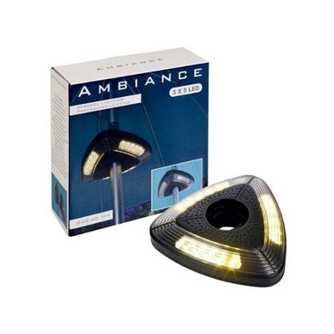 LUCI OMBRELLONE 19CM 15LED A BATTERIA
