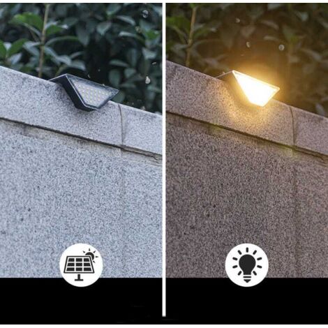 luci solari da esterno impermeabili, decorative, adatte per gradini delle scale (luce calda)