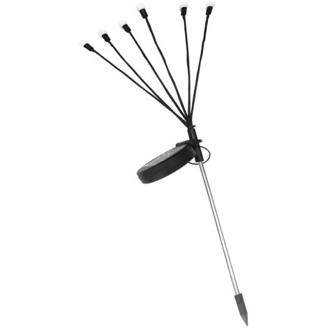 Luci solari da giardino Firefly a 6 LED, luci solari da esterno