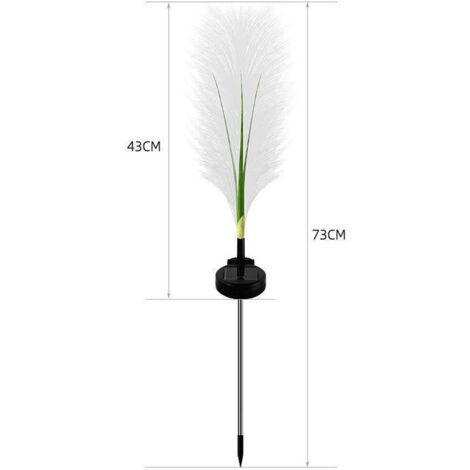 Luci solari per esterni da giardino, 1 pezzo di luce solare da giardino per esterni bianco caldo, lampada solare impermeabile per esterni