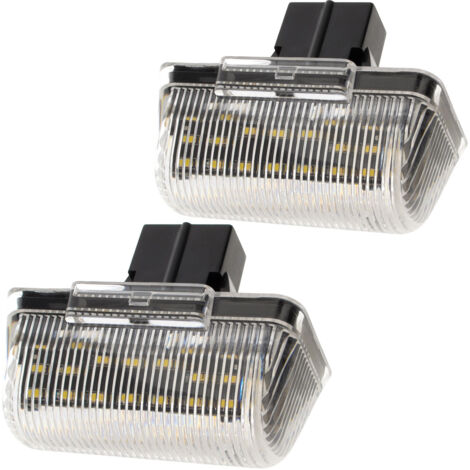 Luci targa a LED Ford Transit / Transit Connect / Transit Courier / Transit Tourneo, set da 2 pezzi