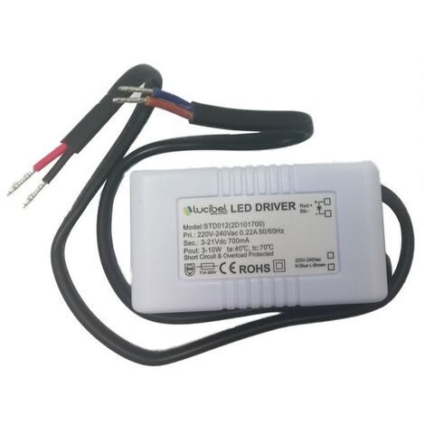 Lucibel STD012 Driver LED standard 3 à 10W max (700mA)