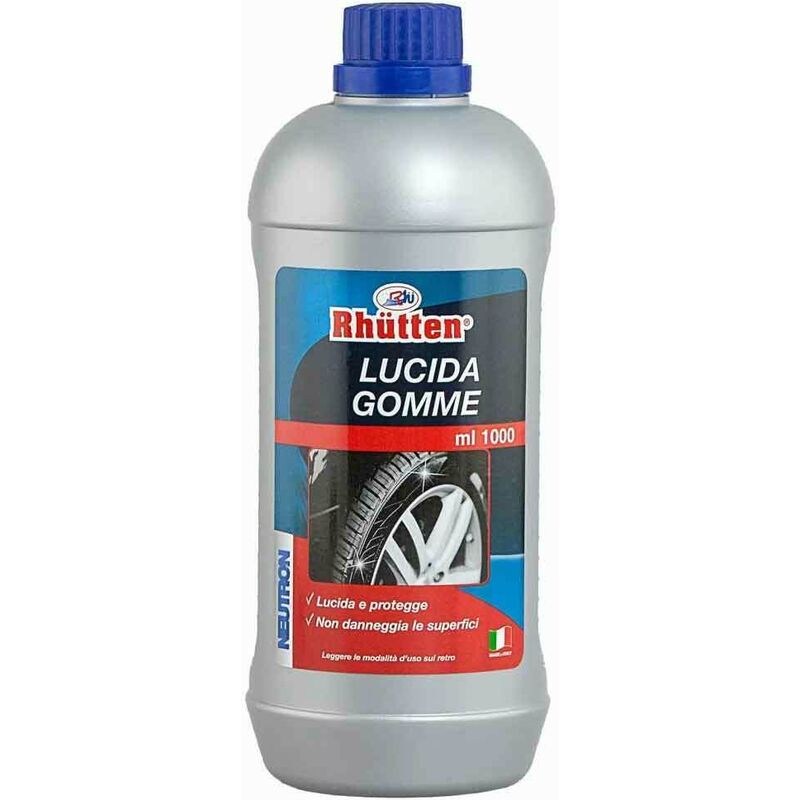 Nero gomme lucidante per auto - 1 lt