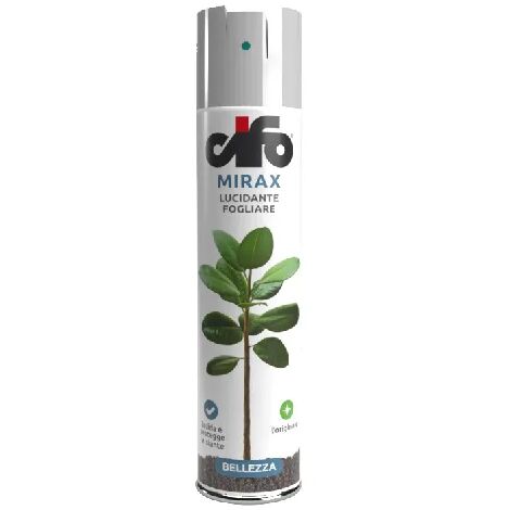 Lucidante fogliare Mirax 600 ml Cifo brillantezza per piante da appartamento