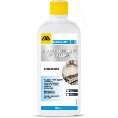 LUCIDANTE PER ACCIAIO INOX FILA FORMULA INOX 500ML