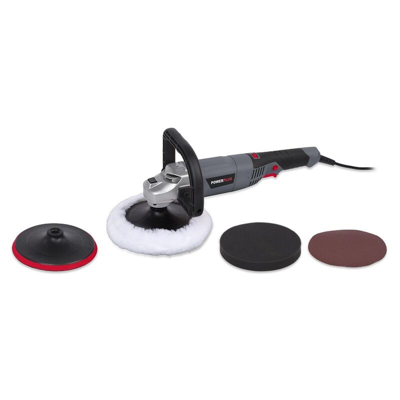 Powerplus - Lucidatrice angolare 1200W Levigatrice...
