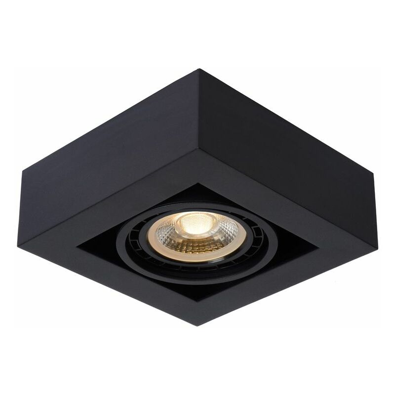 

Lucide 09120/12/30 - Foco de techo, aluminio, 12 W, color negro - Noir