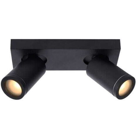 Lucide 09930/10/30 - Faretto da soffitto, in alluminio, 10 W, colore: Nero
