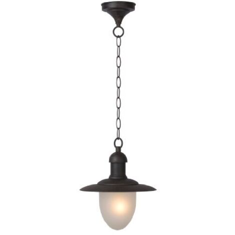 Lucide 11872/01/97 - Lanterna IP44 E27, Colore: Ruggine