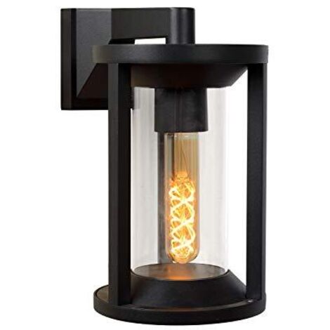 Lucide 15803/01/30 Applique da parete, Alluminio, 15 W, Nero