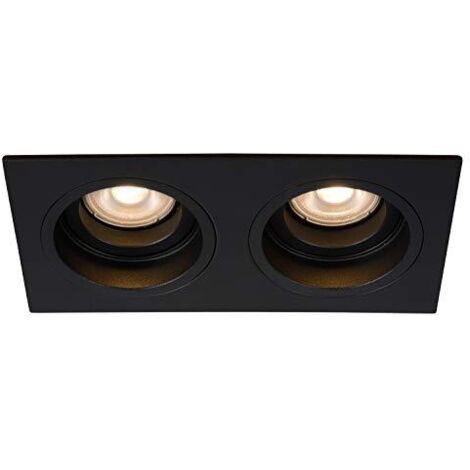 Lucide 22959/02/30 Faretto da Incasso, Metallo, 100 W, Nero
