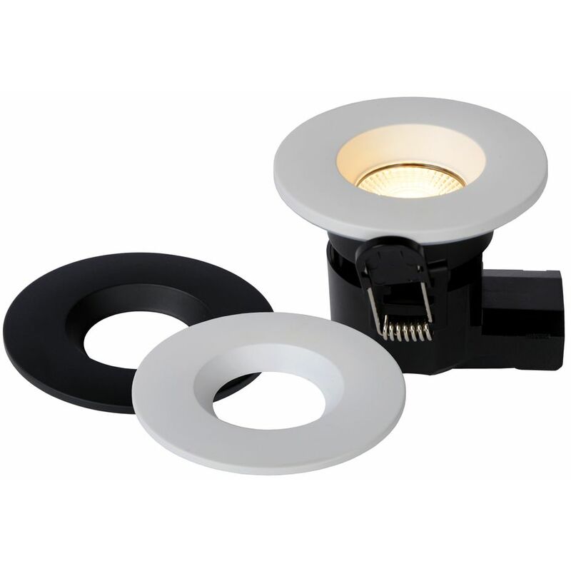 

22973/06/99 Foco empotrado, Aluminio, 6.5 W, Negro, Blanco - Noir, Blanc - Lucide