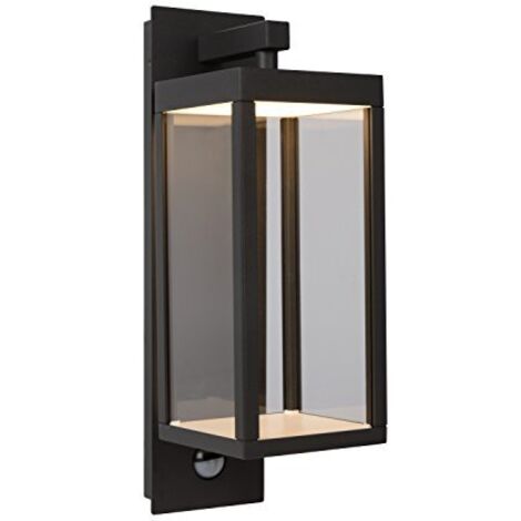 Lucide 28861/10/30 LAMPADA DA PARETE, Alluminio, 0 W, Nero