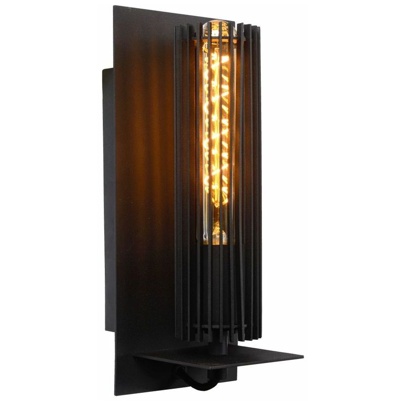 

Lucide 73206/01/30 - Aplique de pared, metal, 40 W, color negro - Noir