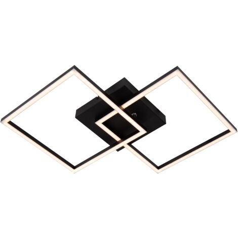 Lucide ARIANNE - Deckenleuchte - LED - CCT - 1x23W 2700K/4000K - Schwarz