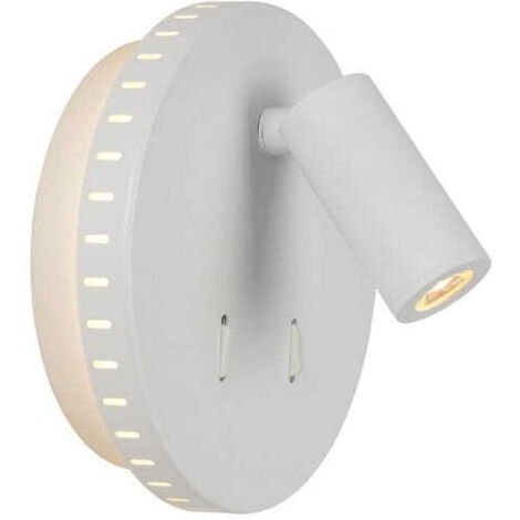 Lucide Bentjer applique bianca LED 6W 3000K IP20 metallo