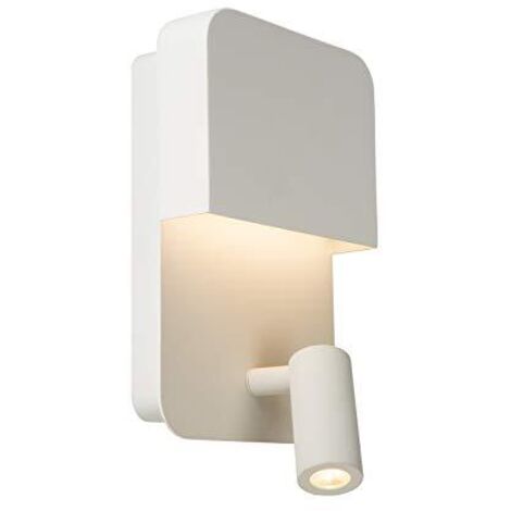 Lucide Boxer - Lampada da parete moderno bianco
