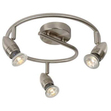 Lucide CARO plafoniera LED 3xGU10 5W 2700K cromo 31cm