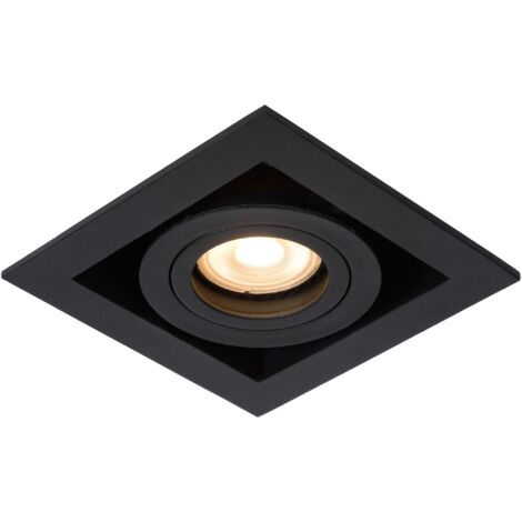 Lucide CHIMNEY - Einbaustrahler - 1xGU10 - Schwarz