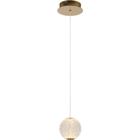 Lucide CINTRA Suspension Diam. 14 cm LED 1x5,7W 2700K Transparent
