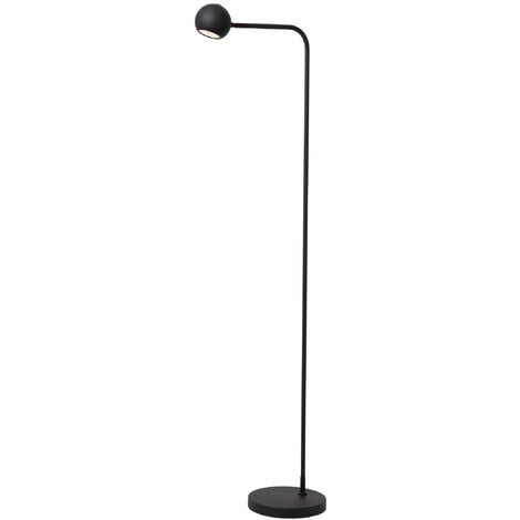 Lucide Comet Modern Rechargeable Floor lamp - Battery - LED Dim. - 1x3W 2700K - 3 StepDim - Black