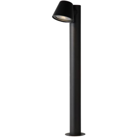 Lucide DINGO-LED - Pollerleuchte - LED Dim. - GU10 - 1x5W 3000K - IP44 - Anthrazit