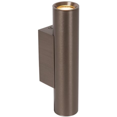 Lucide DUPLA - Wandstrahler / Wandleuchte - 2xGU10 (MR11) - Rostfarbe