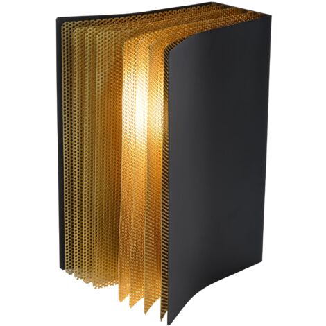 Lucide EXTRAVAGANZA LIVRET - Tischlampe - 1xE14 - Schwarz