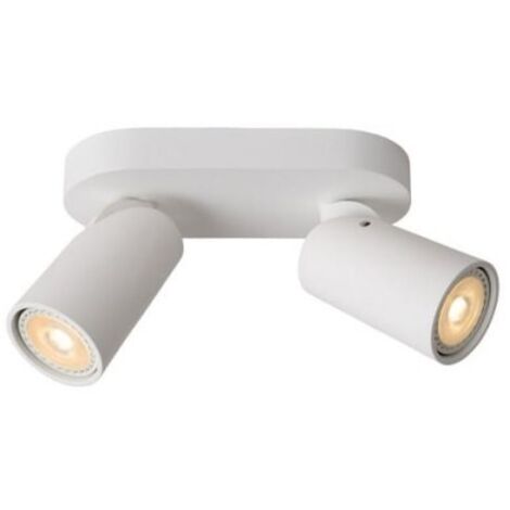 Lucide - Faretto da soffitto, in alluminio, 10 W, colore: Bianco