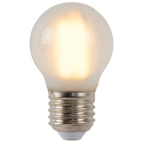 Lucide G45 - Glühfadenlampe - Ø 4,5 cm - LED Dim. - E27 - 1x4W 2700K - Matte