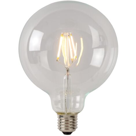 Lucide G95 Class B - Glühfadenlampe - Ø 9,5 cm - LED Dim. - E27 - 1x7W 2700K - Transparent