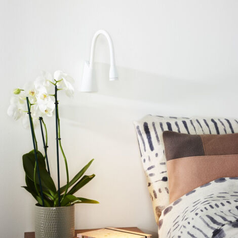 Lucide GALEN-LED - Bettlampe / Wandleuchte - LED - 1x3W 3000K - Weiß