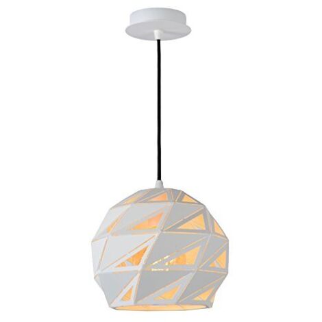 Lucide MALUNGA Sospensione 60 W, Bianco