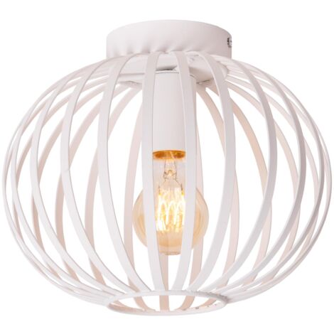 Lucide MANUELA - Deckenleuchte - Ø 25 cm - 1xE27 - Weiß