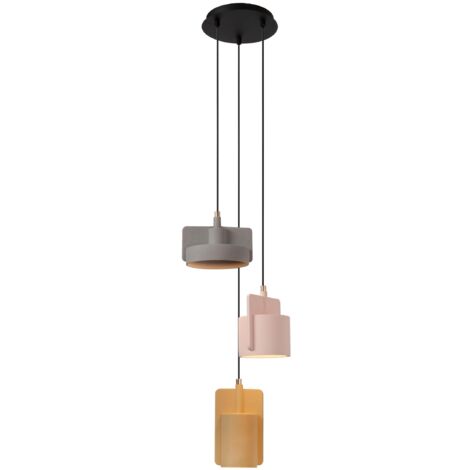 Lucide NINJA Suspension 3xE27 Multicolor