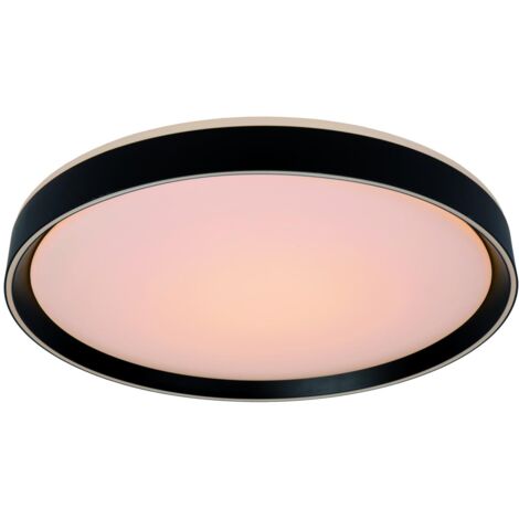 Lucide NURIA - Deckenleuchte - Ø 30 cm - LED 3 StepDim - 1x18W 2700K - Schwarz