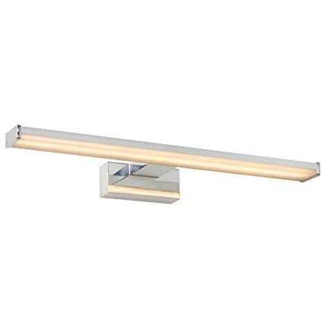 Lucide Onno  Lampada da specchio bagno  LED  1 X 12 W 3000 K  IP44  cromato opaco