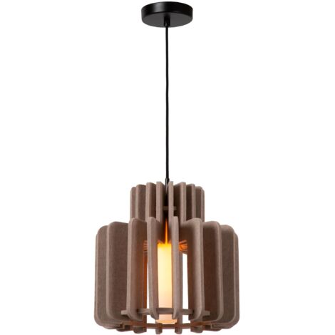Lucide ROLLO Suspension 1xE27 Taupe