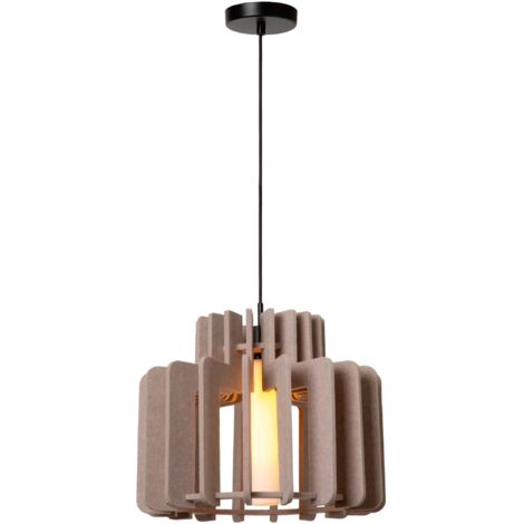 Lucide ROLLO Suspension 1xE27 Taupe