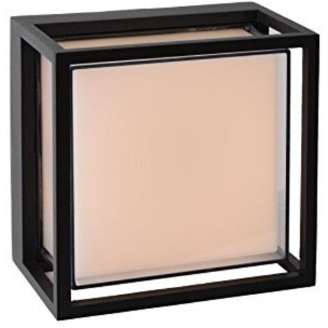 Lucide Singa LEDÂ âÂ lampada da parete esternaÂ âÂ LEDÂ âÂ 1Â X 9,6Â W 2700Â KÂ âÂ IP54Â âÂ Nero