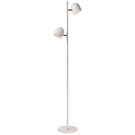 Lucide SKANSKA - Lampada da terra a LED, 2 x 5 W, 2700 K, colore: Bianco