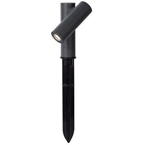 Lucide Tatum - Faro da giardino in alluminio, 4,5 W, colore: Antracite