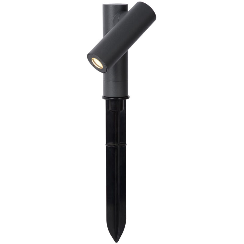 Tatum - Spike Garden Spotlight Outdoor - led - 1x4,5W 3000K - IP65 - Anthracite - Lucide