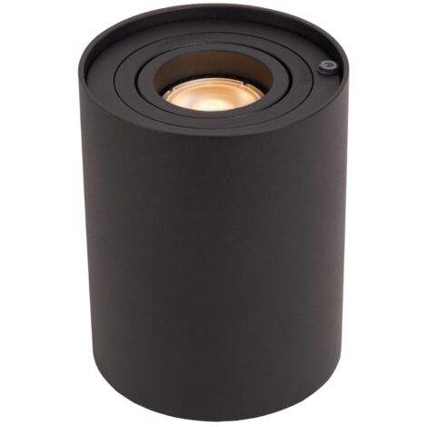 Lucide Tube lampada da tavolo nera GU10 dimmerabile