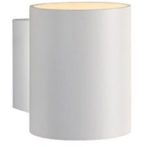Lucide XERA – Lampada da parete – Ø 8 cm – G9 – Bianco, Alluminio, bianco, G9, 42 wattsW, 230 voltsV