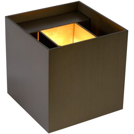 Lucide XIO - Wandleuchte - LED Dim. - G9 - 1x4W 2700K - Einstellbarer Abstrahlwinkel - Rostfarbe