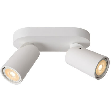 Lucide XYRUS - Deckenstrahler - LED Dim to warm - GU10 - 2x5W 2200K/3000K - Weiß