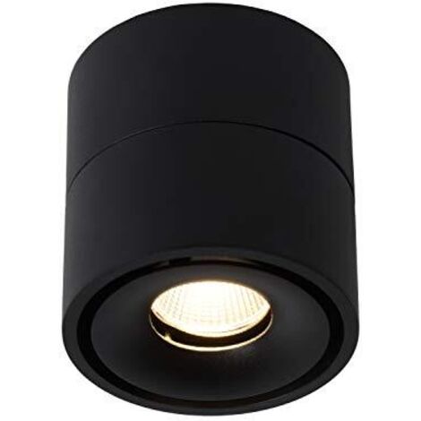 Lucide YUMIKO - Faretto da soffitto, Alluminio, Nero 8W 230V